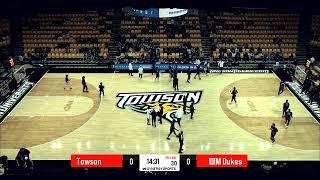 Towson Tigers vs James Madison Dukes || NCAA D1 Men's Basketball || November 16, 2024 