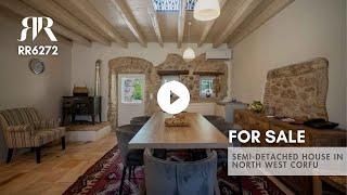 Cosy Traditional Stone Village House in Gardelades, Corfu, Greece RR6272 | Roula Rouva Real Estate