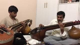 Part-1 Practice exercises in Hindola ragam by Veena Srinivas