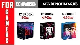 GTX 1080Ti SLI | i7 6800K (4.5) vs i7 7800X (4.7) vs i7 8700K (5.0) |