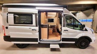 NEW World's Smallest Ford Luxury Campervan with Hidden Shower & Automatic? - Giottivan 60FT Rapido