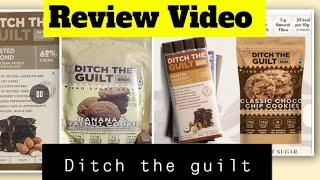 Ditch The Guilt Review - Chocolate & Cookies | Chose it as a healthy option - worth or not? |