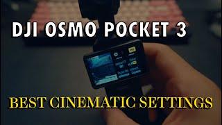 Best DJI Osmo Pocket 3 SETTINGS and TIPS for Cinematic Vlogs (2024 Guide)