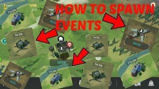 HOW TO SUMMON EVENTS (AIR DROP, PLANE CRASH, TRADER) - LAST DAY ON EARTH: SURVIVAL