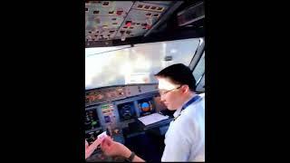 When the captain is Soaring high ️ #edits #shortvideo #FlightDeck