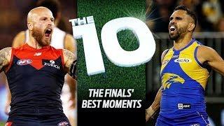 The 10: Best moments from the finals series | 2018 | AFL