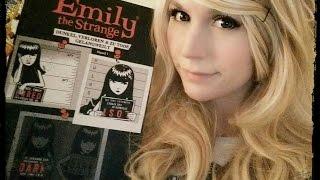 ASMR Emily The Strange . Close Up Whispers . German . Partly Unintelligible . Tracing