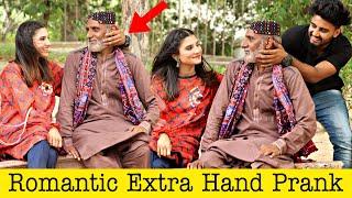 Romantic Extra Hand Prank @ThatWasCrazy