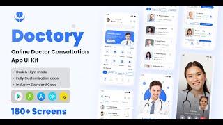 Doctory - Online Doctor Consultation App React Native Ui Kit