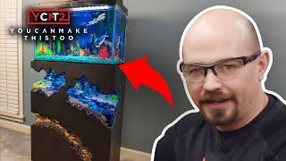 How To Make an Epoxy and LEGO Aquarium Stand