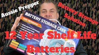 Battery Storage for Preppers and People that use Batteries  - Long Shelf Life Batteries and Storage