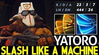 YATORO [Juggernaut] Slash Like a Machine Brutal Damage Dota 2