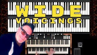 Learn Blues In F With Wide Chords On Hammond Organ