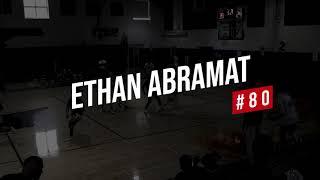 80# Ethan Abramat-7th grader playing 13-19U Basketball camp scrimmage