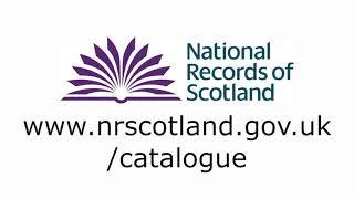 National Records of Scotland NRS Online Catalogue