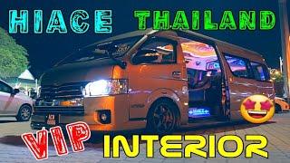 COMMUTER LUXURY VIP SEATER FULL REVIEW |  TOYOTA KDH HIGHROOF MODIFIED VAN THAILAND