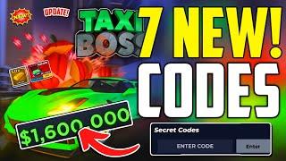 ️UPD![CODE]️ TAXI BOSS ROBLOX CODES NOVEMBER 2024 - TAXI BOSS CODES - CODE TAXI BOSS