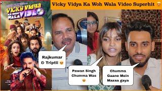 Vicky Vidya Ka Woh Wala Video Public Review || Pawan Singh Chumma Song Reaction | Rajkummar, Triptii