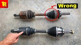 Here's Why You NEVER TOUCH Your TOYOTA CV Axles!!