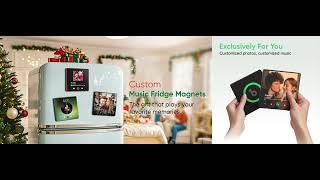 New Upgrade 4.0 Version-------Music Fridge Magnet #giftlab #musicfridgemagnet #chrismasgift #xmas