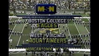 1988 Boston College @ #6 West Virginia No Huddle