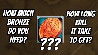 HOW MUCH BRONZE CAN YOU MAKE IN A DAY & HOW LONG WILL IT TAKE TO FARM ALL THE REWARDS: MOP REMIX