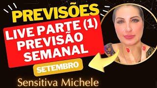 SENSITIVA MICHELE PREVISÕES SEMANAL #previsao ão #vidente #viral #sensitivamichele