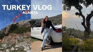 VLOG Турция, Аланья, крепость Аланьи, канатная дорога, пещера Дамлаташ, горы