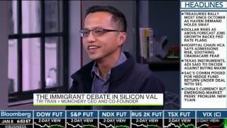 Tri Tran interview 1/8/16: Munchery