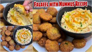 काबुली चना से बनाइये नई और आसान रेसिपी | How To Make Hummus & Falafel Recipe | Homemade Easy Recipe