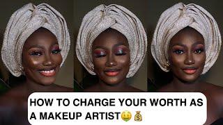 HOW MUCH SHOULD A MAKEUP ARTIST CHARGE?UNDERCHARGING/OVERCHARGING YOUR CLIENTS?Calculate with me