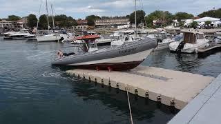 BulDock - Modular Floating Pontoon Dock | Boat Slider | Boat Lifting System