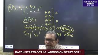 UPSC Mains 2024 Anthropology Secrets Revealed by Vaid Sir | Inheritance of ABO and Rh Blood Group