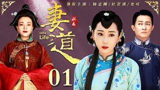 【好看的电视剧】妻道 01 | 六门妻妾明争暗斗，杜若溪演绎宅门望族的为妻之道（杜若溪 / 史可 / 杨志刚 / 张少华）