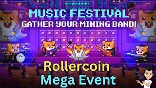 Rollercoin | Music Festival Mega Event