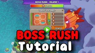 Boss Rush Blastopopoulus | Map 1 | BTD6 Boss Tutorial