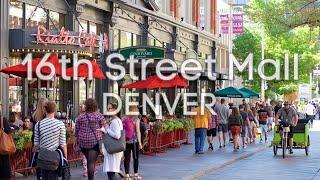 16th Street Mall Vlog- Downtown Denver, CO [Street Tour]