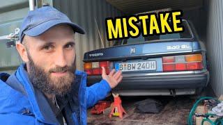 Why You Shouldn't Put Your Car in a Shipping Container