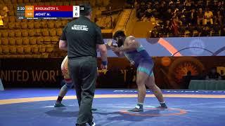 BRONZE FS - 125 kg: S. KHOLMATOV (UZB) v. M. MOHIT (IND)