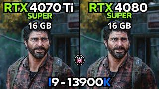 RTX 4070 Ti SUPER VS RTX 4080 SUPER : 4K GAMING TEST
