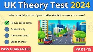 UK theory test 2024 Licensed by DVSA #theorytest