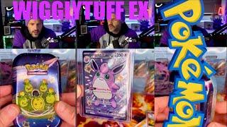 WIGGLYTUFF EX RARE POKEMON CARD PULL: PALDEAN FATES #pokemon