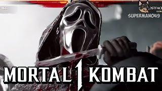 540 DAMAGE GHOSTFACE COMBO IS KLUTCH! - Mortal Kombat 1: "Ghostface" Gameplay (Ghostface DLC)