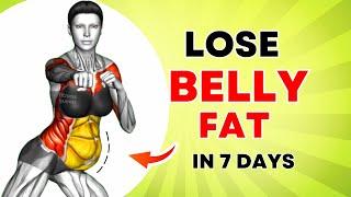 30-Min FLABBY STOMACH Standing Workout | Lose Fat Challenge : Over 50? (FLAT BELLY + SLIM WAIST)