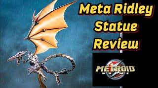 First 4 figures Metroid Prime Meta Ridley exclusive edition statue review!