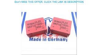 Top 4PCS/10PCS German original capacitance WIMA MKP10 1600V 0.22UF 1600V224 220NF feet away from 27