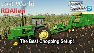 The Best Chopping Setup! | E71 Lost World | Farming Simulator 22