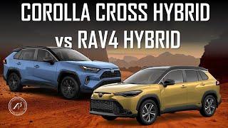 HOW TO DECIDE BETWEEN COROLLA CROSS & RAV4 HYBRIDS