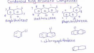 130. Polycyclic Aromatic Compounds Naphthalene, Anthracene & Phenanthrene