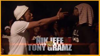 TONY GRAMZ VS NIK JEFE RAP BATTLE RBE